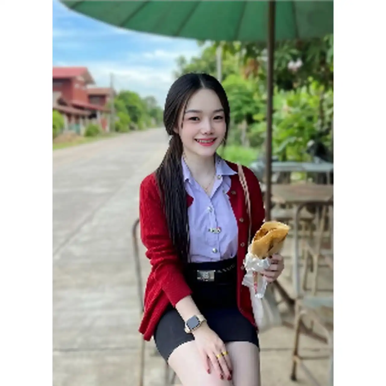  น้อง แพรฝ้าย ตัวจริงขาวสวย รับงาน นนทบุรี - ไซด์ไลน์ตรงปก Fanschao