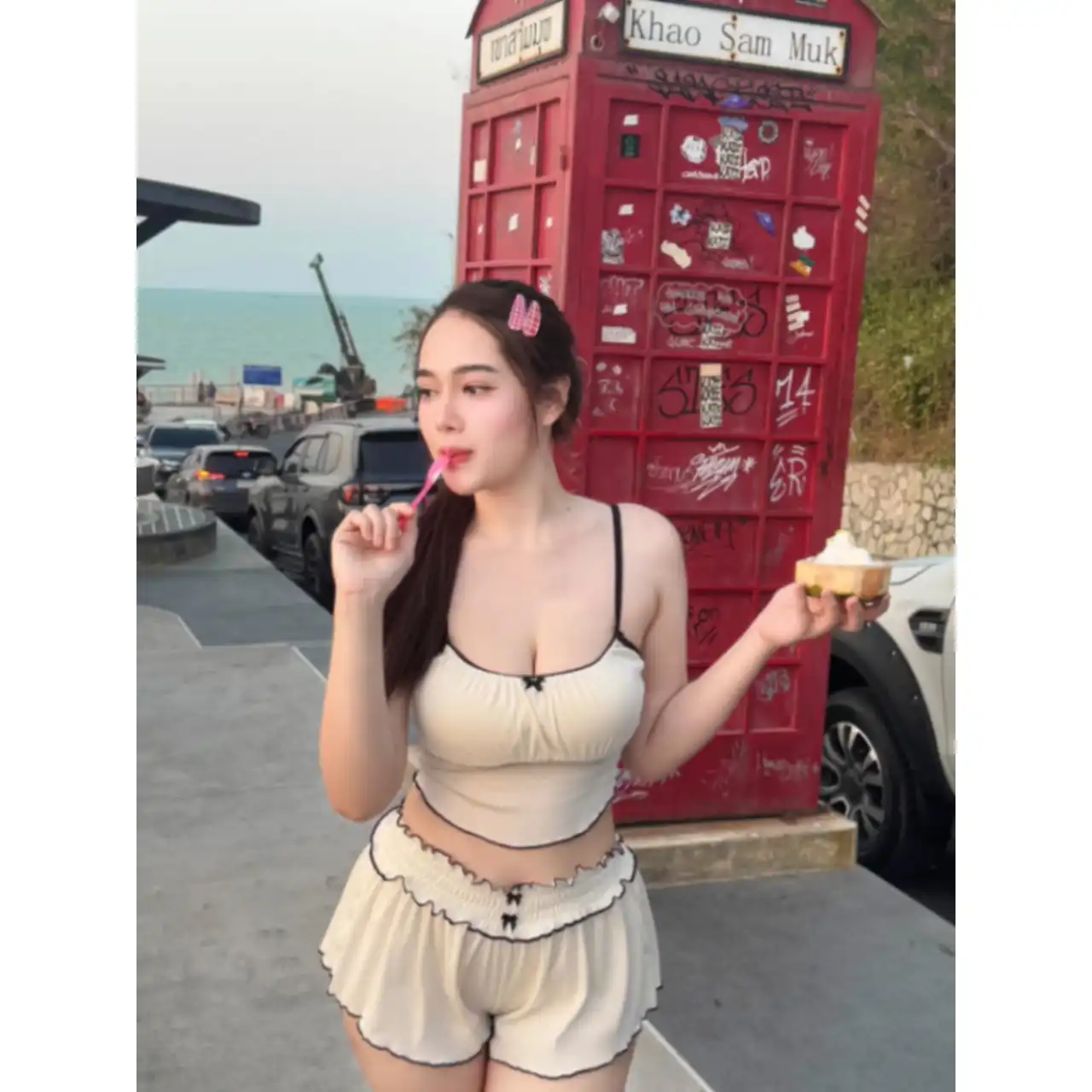 น้อง แพรววา ไซด์ไลน์ตรงปก รับงาน เมืองขอนแก่น  ฟิวแฟน เด็กเอ็น เรท 1,500 บาท