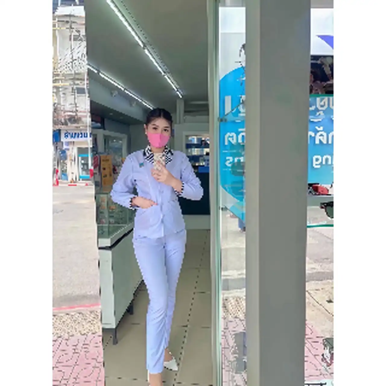  น้อง ทีน่าTina (นมจริง💯) รูปจริงตรงปก รับงาน กรุงเทพ - ไซด์ไลน์ตรงปก Fanschao