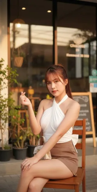  น้อง นานะ ตัวจริงขาวสวย รับงาน กรุงเทพ - ไซด์ไลน์ตรงปก Fanschao