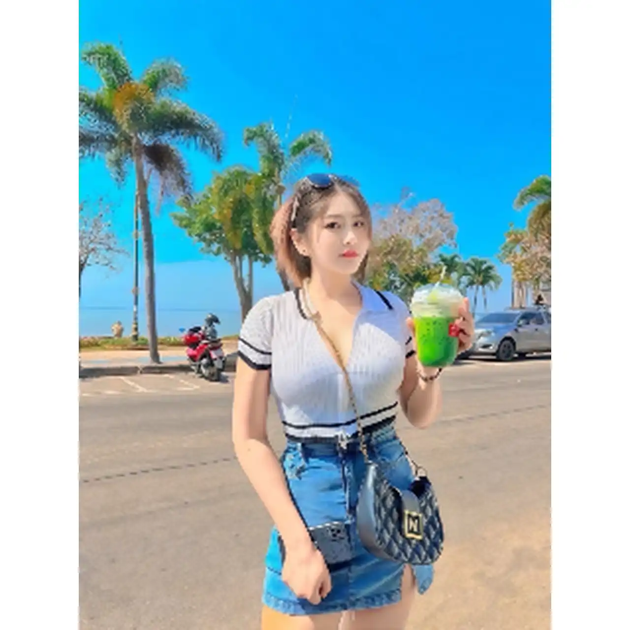  น้อง ทีน่า ตัวจริงขาวสวย รับงาน ปทุมธานี - ไซด์ไลน์ตรงปก Fanschao